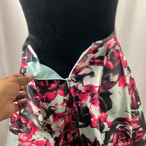 Blondie nites by Stacy Sklar floral print skirt size 1 (xtra small) - Picture 9 of 15